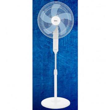Midea VENTILATEUR A PIED – VENT_FS40-20B - 5 HELICES - BLANC