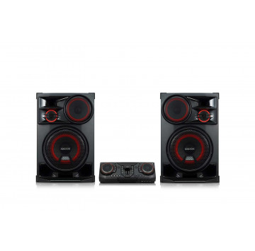 Système audio LG de 5000 W doté d’un mini audio, de basses puissantes, d’une basse de compression et d’un caisson de basse X-S