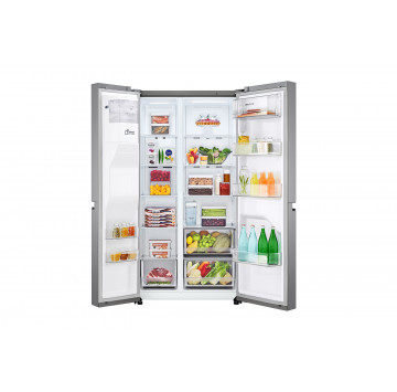 Réfrigérateur Side by Side |Compresseur Smart Inverter |Flux d’air multiple |Smart Diagnosis™