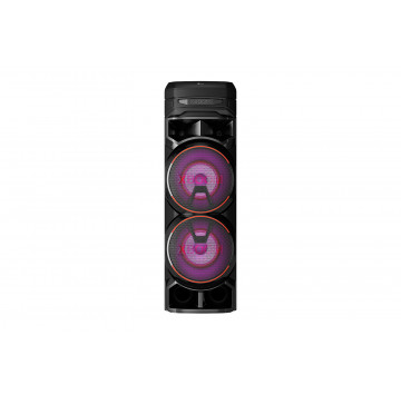 LG XBOOM RNC9 | Système Audio High Power | 105,6 cm de hauteur | Bluetooth | Boomer 8’’ | Eclairage multicolore | Fonctions DJ
