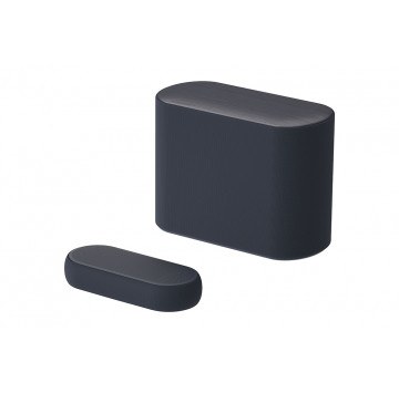 Éclair QP5 | Barre de son compacte | système 3.1.2 | 320W | Hi-Res Audio | Dolby Atmos | DTS:X | Meridian | Noir