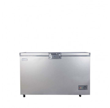 Nasco Congélateur Horizontal  NAS-450FL - 390L - 1 Porte - 1 Panier à l'Interieur - Gris - 12 mois de garantie