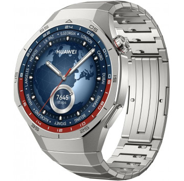 Montre connectée Huawei Watch GT 5 Pro 46 mm titane avec bracelet en titane