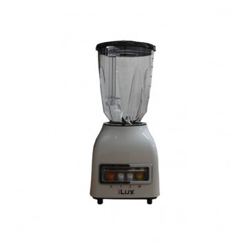 Ilux Blender LX-203 - 1 Bol - 300W - Blanc
