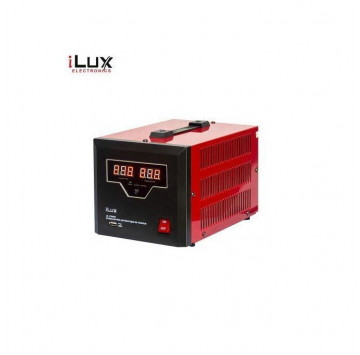 Ilux Stabilisateur Automatique Numérique 1200VA - Rouge