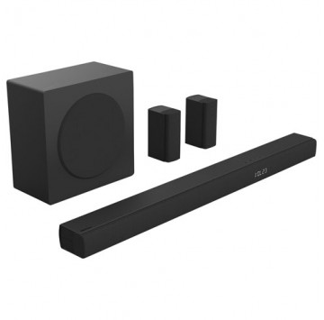 HISENSE Barre de son 5.1 canaux Dolby Atmos de 580 W AX5100Q de Hisense avec haut-parleur d'extrêmes graves sans fil