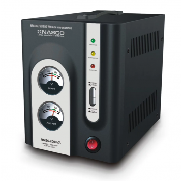 NASCO STABILISATEUR 2000VA COMPTEUR A AIGUILLE - RM26-2000VA