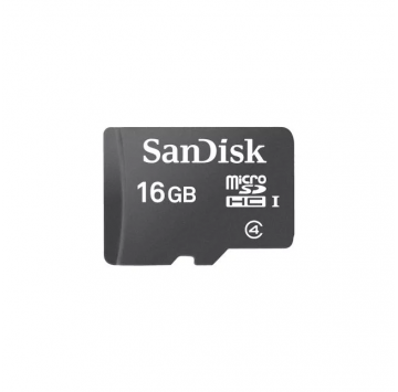 SANDISK CARTE MÉMOIRE MICROSDHC 16 GIGA ET ADAPTATEUR SD – SDSDQM-016G-B35A