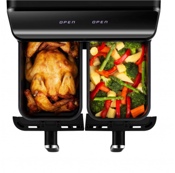 HISENSE DOUBLE FRITEUSE AIR DIGITAL 8L - H08AFBK2S1