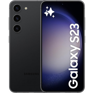 Samsung S911B/DS Galaxy S23 5G, Dual, 256GB 8GB RAM, Phantom Black