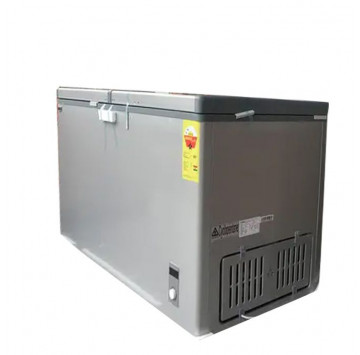 Nasco Congelateur Horizontal - NAS-500FL-DD-DS - Dark Silver - 2 Portes - 2 Paniers - 425Lt Net - 220-240V