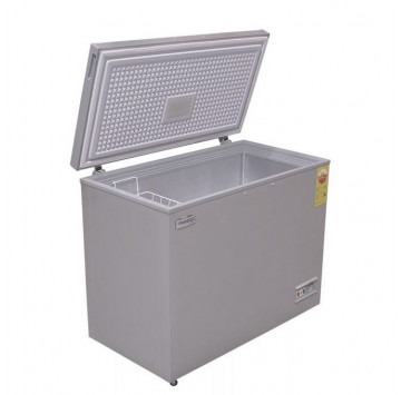 Nasco Congélateur Horizontal NAS-350FL-DS - 350L (250L Net)/1 Porte/1 Panier A L'Interieur/Dark Silver