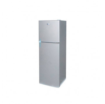 Nasco Refrigerateur Double Porte - NASF2-258FL-DS - 258Lt(158Lt Net) - Dark Silver - Economie D'Energie