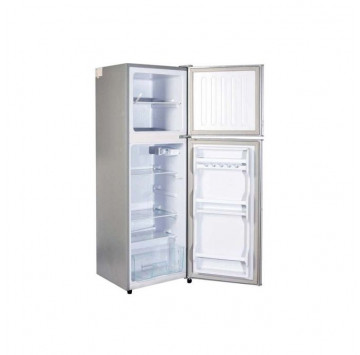 Nasco Refrigerateur Double Porte - NASF2-258FL-DS - 258Lt(158Lt Net) - Dark Silver - Economie D'Energie