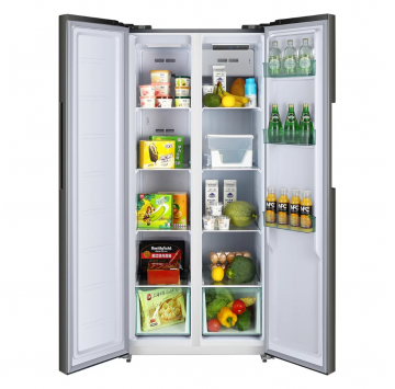 NASCO REFRIGERATEUR AMERICAIN DEUX PORTES 400 LT - ECONOMIE D'ENERGIE - NASF2-62FLN1
