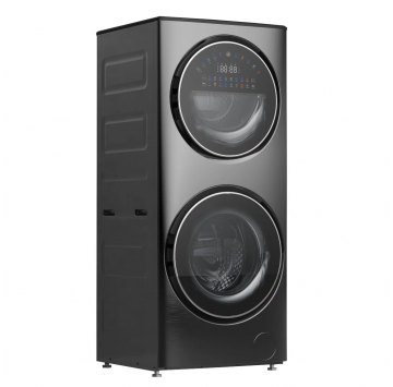 NASCO MACHINE A LAVER 15 KG AVEC DEUX HUBLOTS ET SECHAGE 7KG - SNASFL2V-15W7D-V1