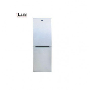 Ilux Réfrigérateur Combiné ILCB210 – Economique – 210 L – Gris