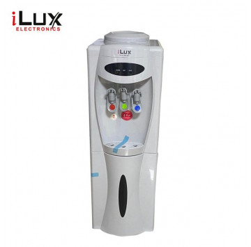 Ilux Fontaine à Eau - 3 Robinets - LXWD-40 - Blanc