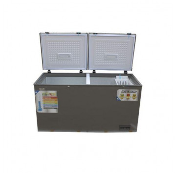 Ilux Congélateur 2 Battants ILCH400 - 400 L - Congélation Rapide - Garantie 6 Mois