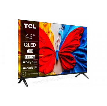 TCL SMART TV 43 » QLED HDMI GOOGLE TV – 43S5K