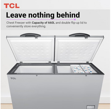 Congélateur coffre TCL 660 litres