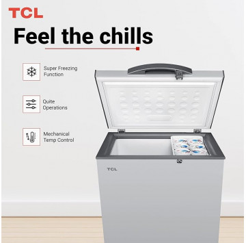 Congélateur coffre TCL 188 litres