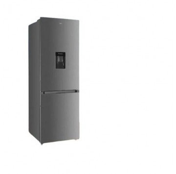 Réfrigérateur double porte TCL F410BFS à congélateur inférieur - 309 L - Gris